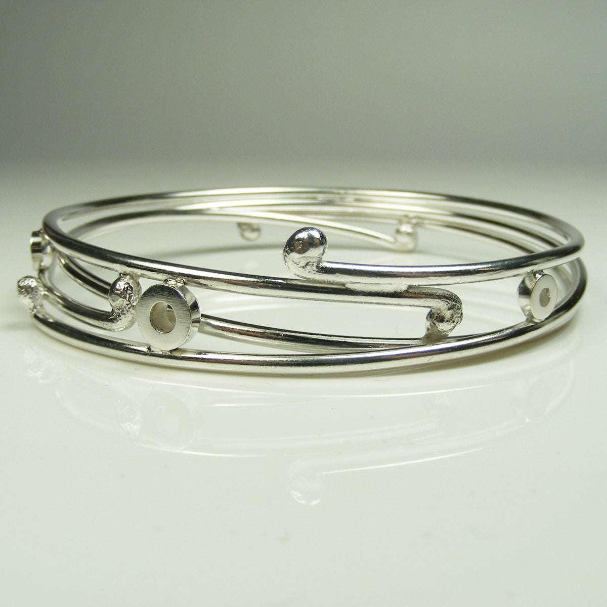 Twb53 Wide twiggy bangle - Mackay & Pearson – MACK and PEAR