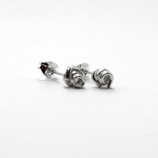 Small silver studs